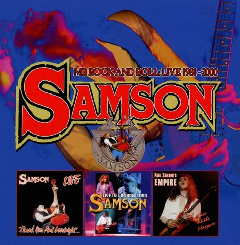 Samson: Mr. Rock And Roll: Live 1981 - 2000, 4 CDs