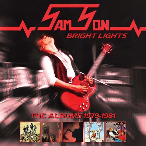 Samson: Bright Lights: The Albums 1979 - 1981, 5 CDs