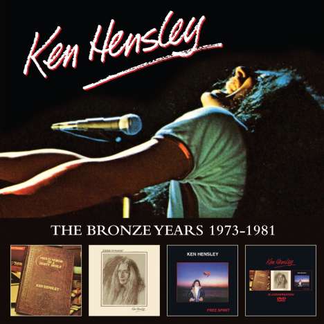 Ken Hensley: The Bronze Years 1973 - 1981, 3 CDs und 1 DVD