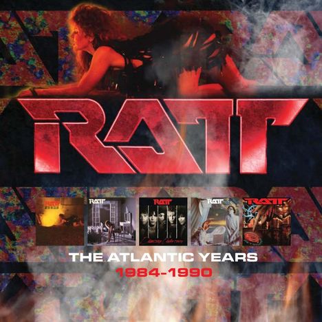 Ratt: The Atlantic Years 1984 - 1990, 5 CDs