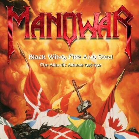 Manowar: Black Wind, Fire And Steel: The Atlantic Albums 1987 - 1992, 3 CDs