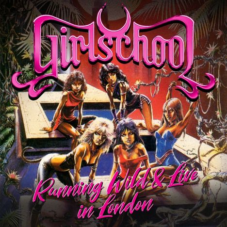 Girlschool: Running Wild Live in London CD/DVD Edition, 1 CD und 1 DVD-Audio