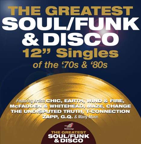 Greatest Soul/Funk &amp; Disco 12" Singles, 4 CDs