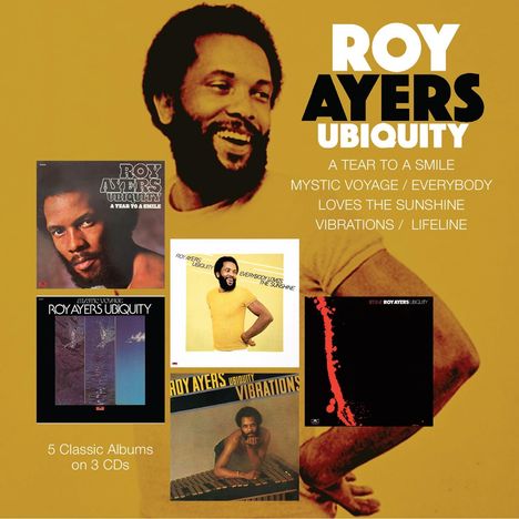 Roy Ayers (geb. 1940): A Tear To A Smile/Mystic Voyage/Vibrations/Lifelin, 3 CDs