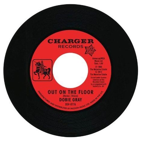 Dobie Gray: Out On The Floor/The In Crowd, Single 7"