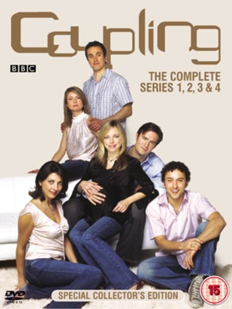 Coupling - The Complete Series Season 1-4 (UK Import), 6 DVDs