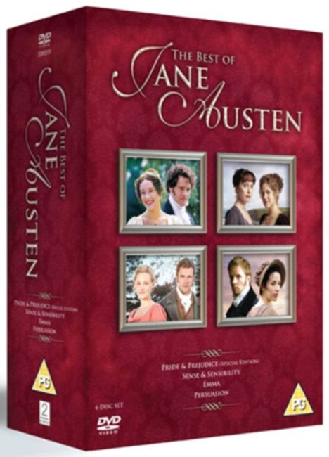 The Best Of Jane Austen (UK Import), 6 DVDs