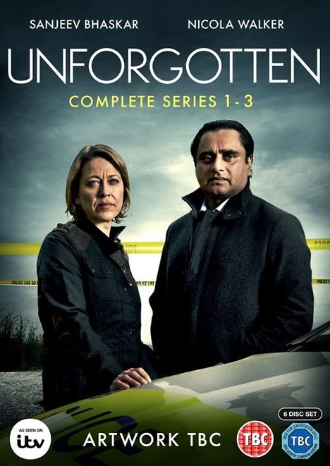 Unforgotten Season 1-3 (UK-Import), 2 DVDs