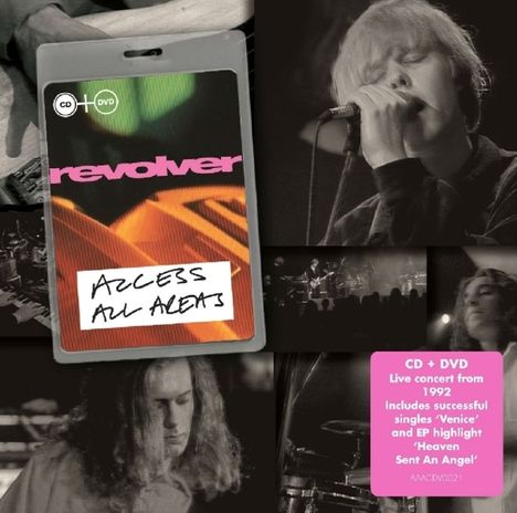 Revolver: Access All Areas, 1 CD und 1 DVD