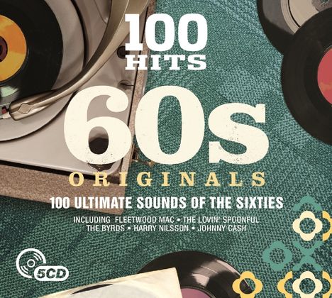 100 Hits: 60's Originals, 5 CDs