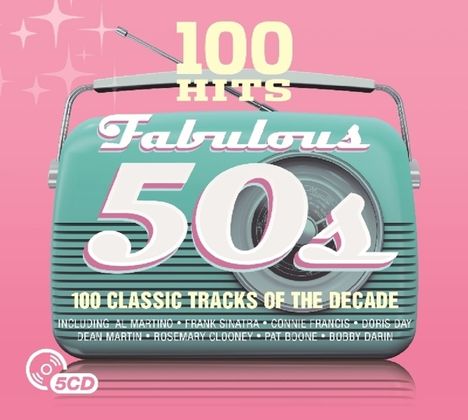 100 Hits: Fabulous 50's, 5 CDs