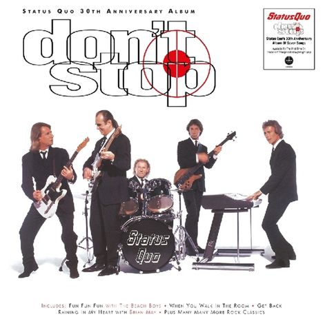 Status Quo: Don't Stop (180g) (Clear Vinyl), 2 LPs