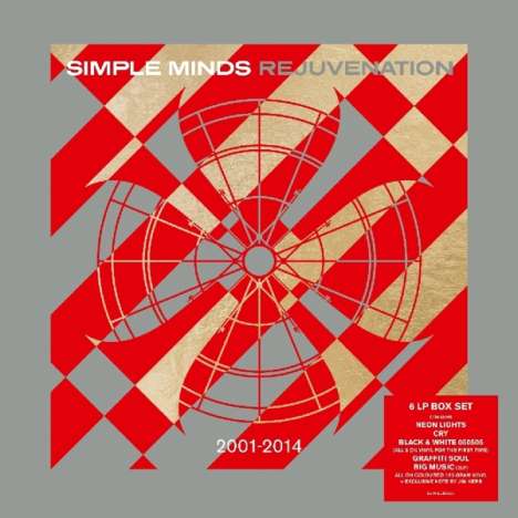 Simple Minds: Rejuvenation 2001 - 2014 (180g) (Colored Vinyl), 6 LPs