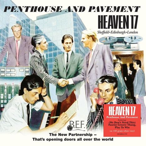 Heaven 17: Penthouse And Pavement (180g) (White Vinyl), LP