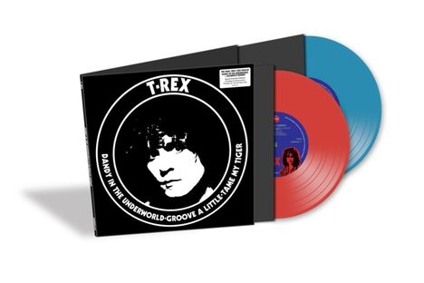 T.Rex (Tyrannosaurus Rex): Dandy In The Underworld / Celebrate Summer (Colored Vinyl), 2 Singles 10"