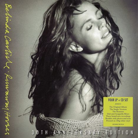 Belinda Carlisle: Runaway Horses - 30th Anniversary Edition (180g) (White Vinyl) (Box Set), 4 LPs und 1 CD