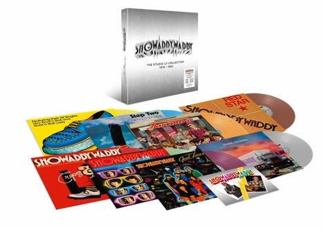 Showaddywaddy: The Studio Collection 1974 - 1983 (180g) (Limited Edition Box Set) (Colored Vinyl), 8 LPs