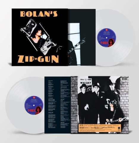 T.Rex (Tyrannosaurus Rex): Bolan's Zip Gun (180g) (Clear Vinyl), LP