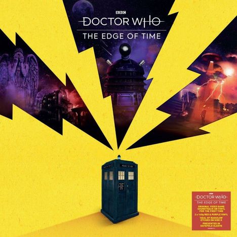 Doctor Who: The Edge Of Time (Red &amp; Purple Vinyl), 2 LPs