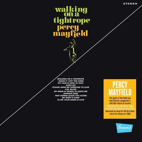 Percy Mayfield (1920-1984): Walking On A Tightrope, LP