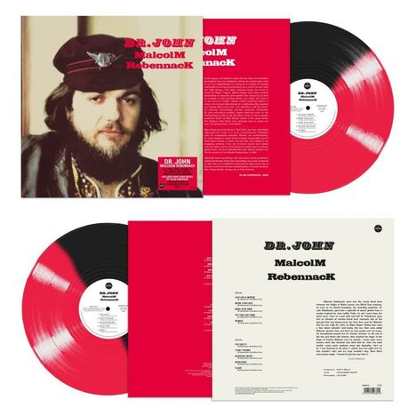 Dr. John: Malcolm Rebennack (Limited Edition) (Red &amp; Black Split Vinyl), LP