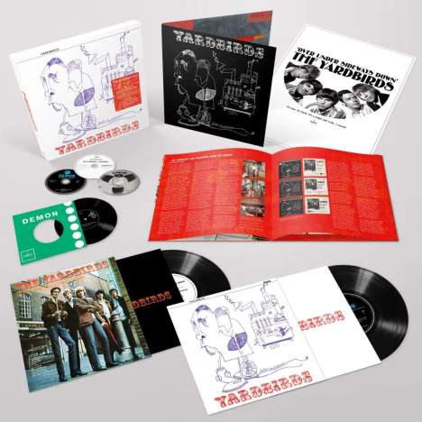 The Yardbirds: Roger The Engineer (remastered) (180g) (Super Deluxe Edition), 2 LPs, 3 CDs und 1 Single 7"