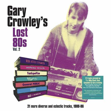 Gary Crowley's Lost 80s Vol. 2 (180g) (Clear Vinyl), 2 LPs