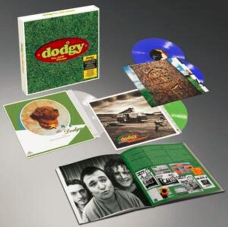 Dodgy: The A&M Albums (180g) (2xBlue / 1xGreen / 1xWhite Vinyl), 4 LPs