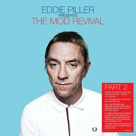 Eddie Piller Presents The Mod Revival Part 2 (180g) (Blue &amp; Red Vinyl), 2 LPs