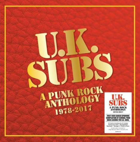U.K.Subs: A Punk Rock Anthology 1978 - 2017 (Limited Edition) (Red &amp; Yellow Vinyl), 2 LPs