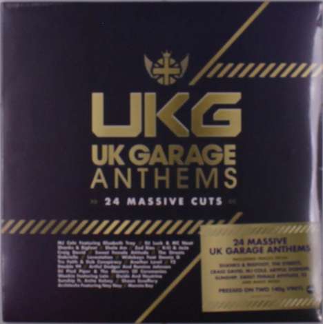 UK Garage Anthems, 2 LPs