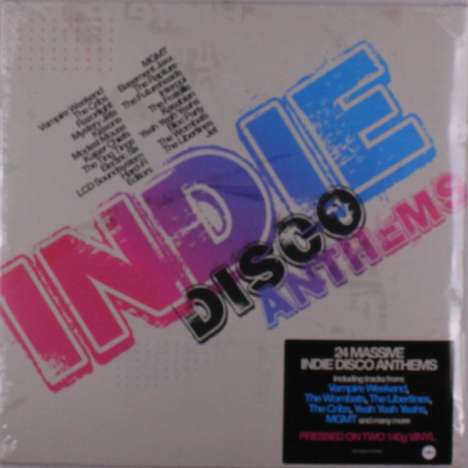 Indie Disco Anthems, 2 LPs