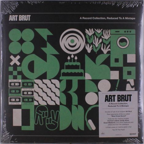 Art Brut: A Record Collection, Reduced To A Mixtape (Limited Edition) (Marine-Green Vinyl), 2 LPs