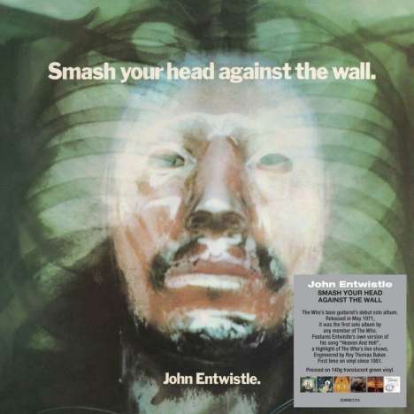 John Entwistle: Smash Your Head Against The Wall (Translucent Green Vinyl), LP