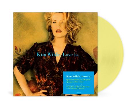 Kim Wilde: Love Is (Special Edition) (Opaque Yellow Vinyl), LP