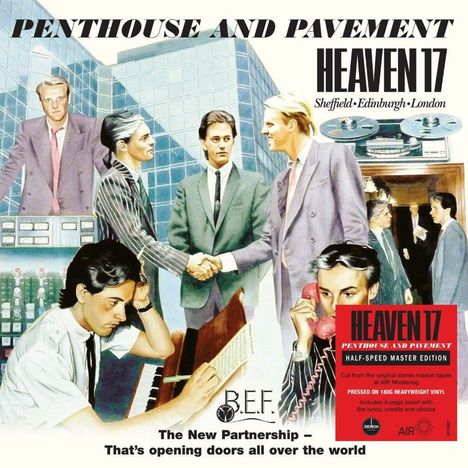 Heaven 17: Penthouse &amp; Pavement (180g) (Half Speed Mastering), LP