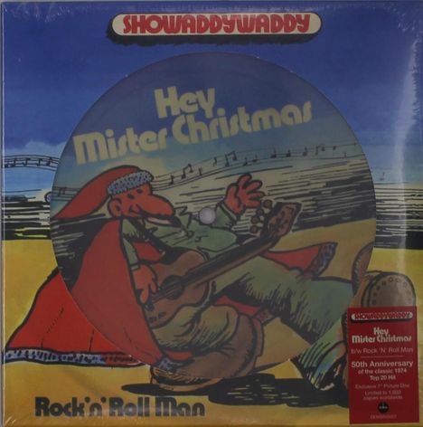 Showaddywaddy: Hey Mister Christmas (50th Anniversary) (Picture Disc), Single 7"