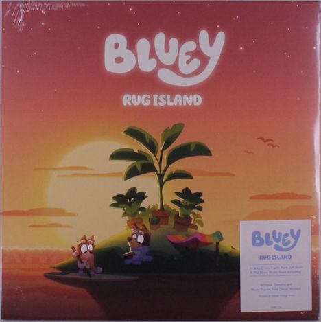 Bluey: Rug Island (Sunset Orange Vinyl), LP