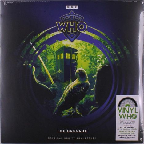 Doctor Who: Crusade (Transparent Green &amp; Yellow Vinyl), 2 LPs