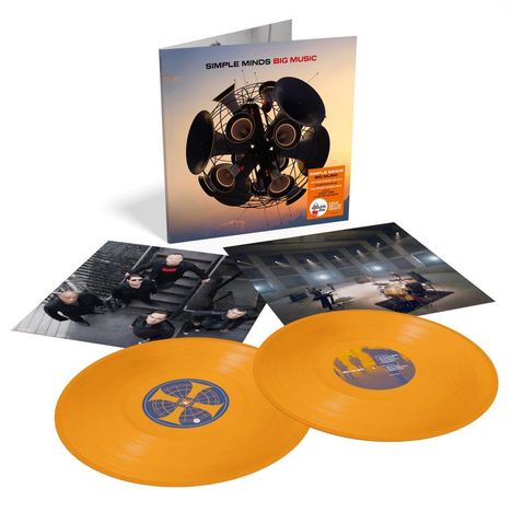 Simple Minds: Big Music (10th Anniversary) (Limited Edition) (Opaque Orange Vinyl) (in Deutschland/Österreich/Schweiz exklusiv für jpc!), 2 LPs