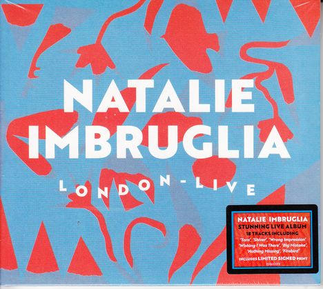 Natalie Imbruglia: London - Live (Limited Edition) (signiert), CD
