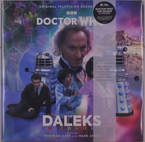 Doctor Who: The Daleks In Colour (Blue & Pink Vinyl), 2 LPs