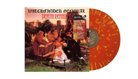 Witchfinder General: Death Penalty (180g) (Limited Edition) (Splatter Vinyl) +2 Bonus Live Tracks, LP