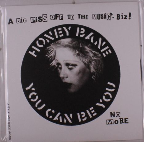 Honey Bane: You Can Be You, Single 12"