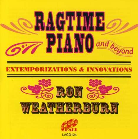 Ron Weatherburn: Ragtime Piano, CD