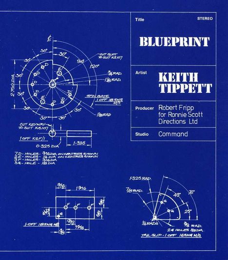 Keith Tippett (1947-2020): Blueprint, CD