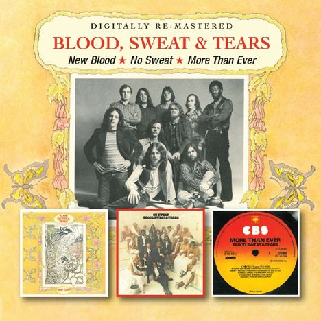 Blood, Sweat &amp; Tears: New Blood / No Sweat / More Than Ever, 2 CDs