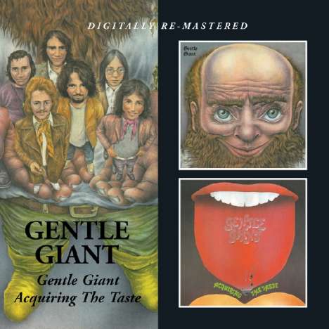 Gentle Giant: Gentle Giant / Acquiring The Taste, 2 CDs