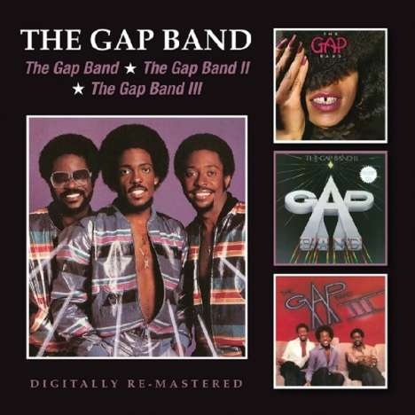 The Gap Band: The Gap Band / The Gap Band II / Gap Band III, 2 CDs
