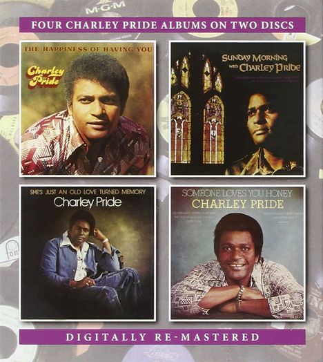 Charley Pride: Four Charley Pride Albums On Two Discs, 2 CDs